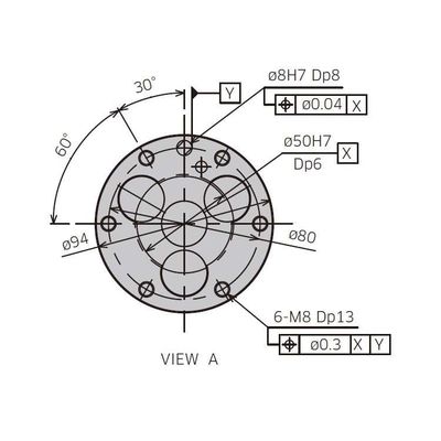 Cánh tay robot công nghiệp 6 trục Kawasaki RS050N với đường ray hướng dẫn CNGBS cho robot xử lý pallet