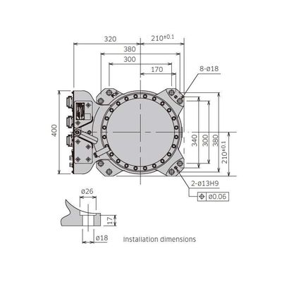 Xử lý Robot RS080N Cánh tay robot 6 trục cho Robot công nghiệp xử lý kính