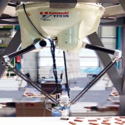 Lắp ráp cánh tay rô bốt YF003N Tải trọng 3kg cho rô bốt lắp ráp rô bốt Delta 4 trục