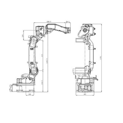 Robot hàn tự động SF6-C1440 6 trục cánh tay robot công nghiệp cho robot hàn tự động
