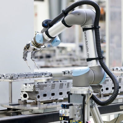 Robot công nghiệp UR5 Universal 6 trục Thiết bị mài cánh tay Robot Máy đánh bóng