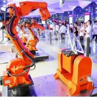 Robot hàn tự động QJR6-1400H với CNGBS Positioner hàn cho robot hàn thông minh