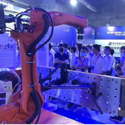 Robot hàn tự động QJR6-1400H với CNGBS Positioner hàn cho robot hàn thông minh