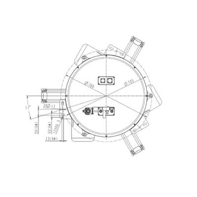 Robot phân loại Trung Quốc QJRB3-1A với cánh tay robot phân loại 4 trục để xử lý CNC như robot Delta