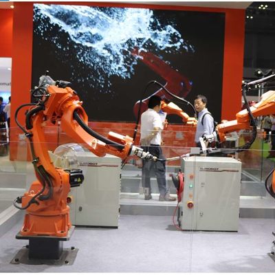 Robot hàn Trung Quốc QJR6-2000H Với cánh tay hàn robot 6 trục cho tự động hóa hàn Mig
