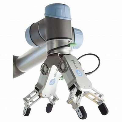 Robot hợp tác kết hợp với Robot Arm Gripper RG2 để xử lý Cnc như Robot Gripper
