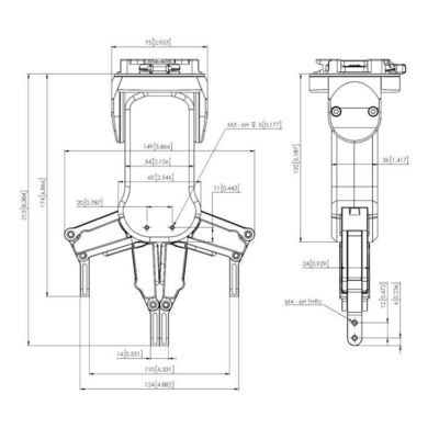 Robot hợp tác kết hợp với Robot Arm Gripper RG2 để xử lý Cnc như Robot Gripper