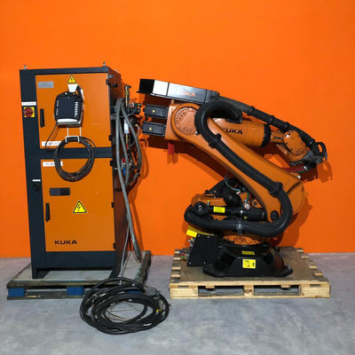 Kuka Pallet Cánh tay Robot công nghiệp 6 Trục KR 240 R3330 Trọng tải 240Kg Robot Pallet có Gripper Smart Robot