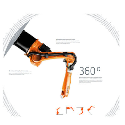 Máy gắp rô bốt công nghiệp Kuka với cánh tay 6 trục Kuka tải trọng 16 kg Máy gắp và đặt cánh tay rô bốt