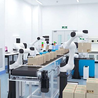Cung tay robot hợp tác 6 trục CR3 Robot Trung Quốc với CNGBS Robot Gripper như xử lý cobot