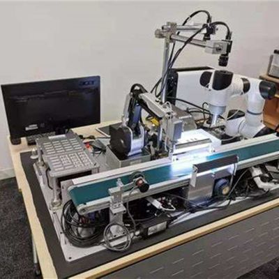 Cung tay robot hợp tác 6 trục CR3 Robot Trung Quốc với CNGBS Robot Gripper như xử lý cobot