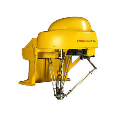 Robot công nghiệp Robot lắp ráp M-1iA với bộ gắp robot để lắp ráp động cơ nhỏ