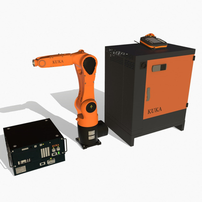 Robot hàn công nghiệp KR6 R900 Cánh tay robot 6 trục với thiết bị hàn khác Trọng tải của máy hàn 3 Kg