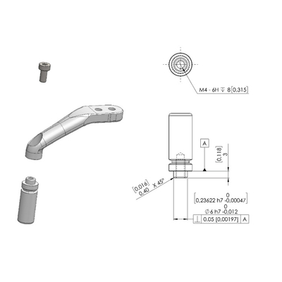 Máy kẹp 3 ngón tay lớn với trọng tải 15kg làm việc với robot 6 trục và cánh tay CNC để chọn và đặt
