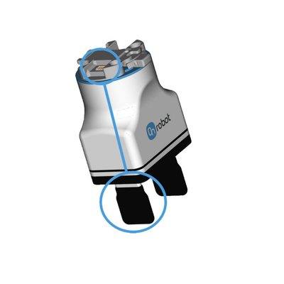 Máy gắp song song 2FG7 với trọng tải 11KG được sử dụng với cánh tay robot của Cobot cho máy chọn và đặt