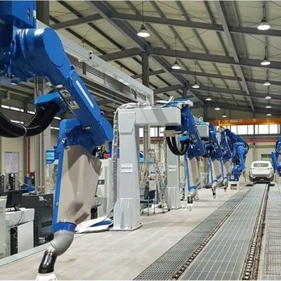 Robot phun sơn MPX1950 với sơn cánh tay robot 6 trục để vẽ robot