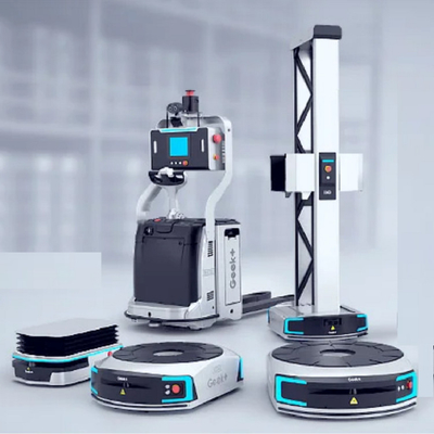 Robot agv Mũ bảo hiểm agv Geek + Thẻ AGV P500R hoạt động với robot và cobot công nghiệp