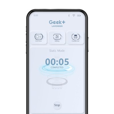 Geek + AGV Robot Uv Light Robot khử trùng UV thông minh Người bảo vệ sức khỏe cộng đồng