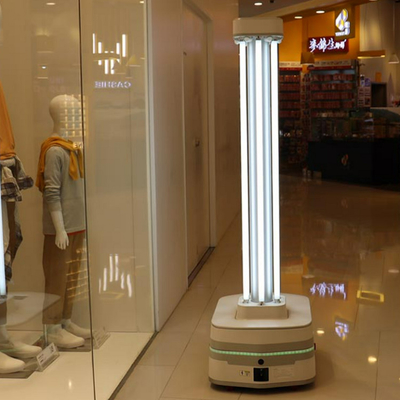 Geek + AGV Robot Uv Light Robot khử trùng UV thông minh Người bảo vệ sức khỏe cộng đồng