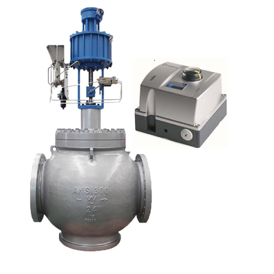 Van điều khiển dòng chảy thép NPS1-20 với bộ định vị van Metso Neles ND9000