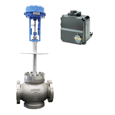 Van điều khiển lưu lượng khí nén nhiệt độ thấp với bộ định vị van Metso Neles