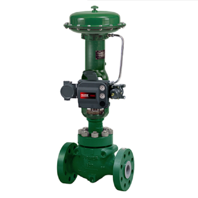 Điều khiển áp suất DVC6200 Van cầu HP với bộ định vị kỹ thuật số 667 Actuator