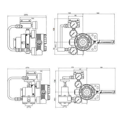 Bộ định vị van điều khiển khí nén thông minh AVP300 với van Fisher
