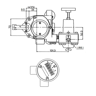 Bộ định vị van điều khiển khí nén thông minh AVP300 với van Fisher