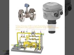 Proline Promass A 100 Coriolis Flowmeter Ứng dụng công nghiệp với thiết bị định vị tùy chọn Tối đa áp suất 40 bar