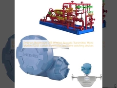 Máy phát âm thanh không dây Emerson Rosemount 708, Đồng hồ đo lưu lượng Coriolis Micro Motion F025S và các thiết bị chuyển mạch van